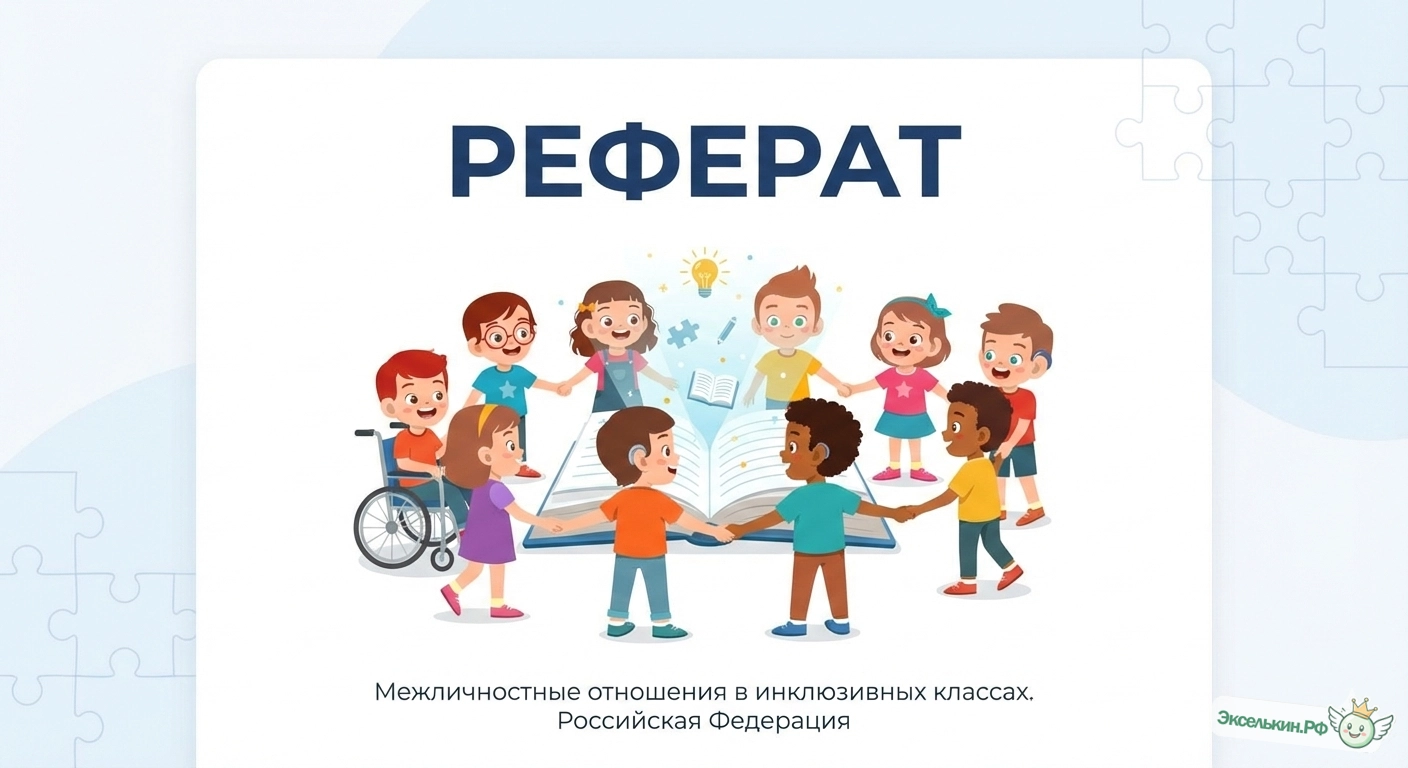[РЕФЕРАТ] Межличностные отношения в классах совместного обучения и воспитания